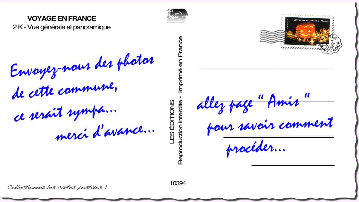 CARTE POSTALE