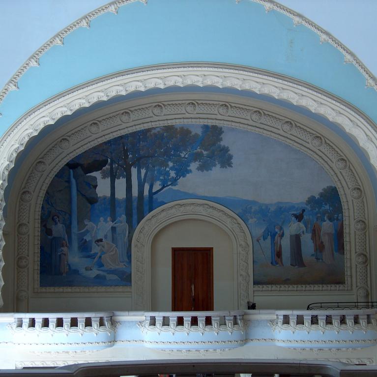 Les thermes, intérieur