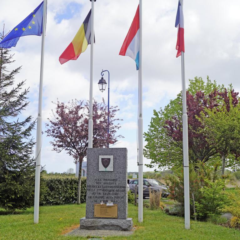 Monument-Hommage aux soldats Belges et Luxembourgeois