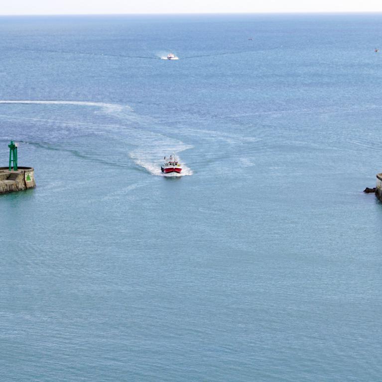 Entrée du port