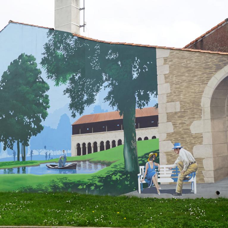 Fresque BCD place Liebertwolkwitz