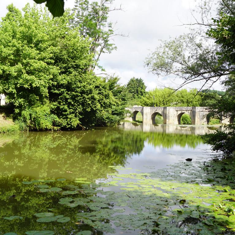 Pont roman sur la Gélise