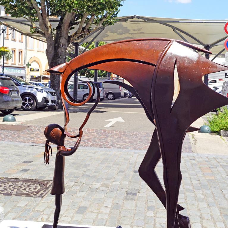 Statue Kiss