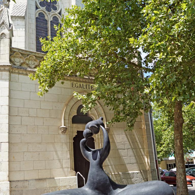 Sculpture Mon tout petit de Jean-Louis Toutain