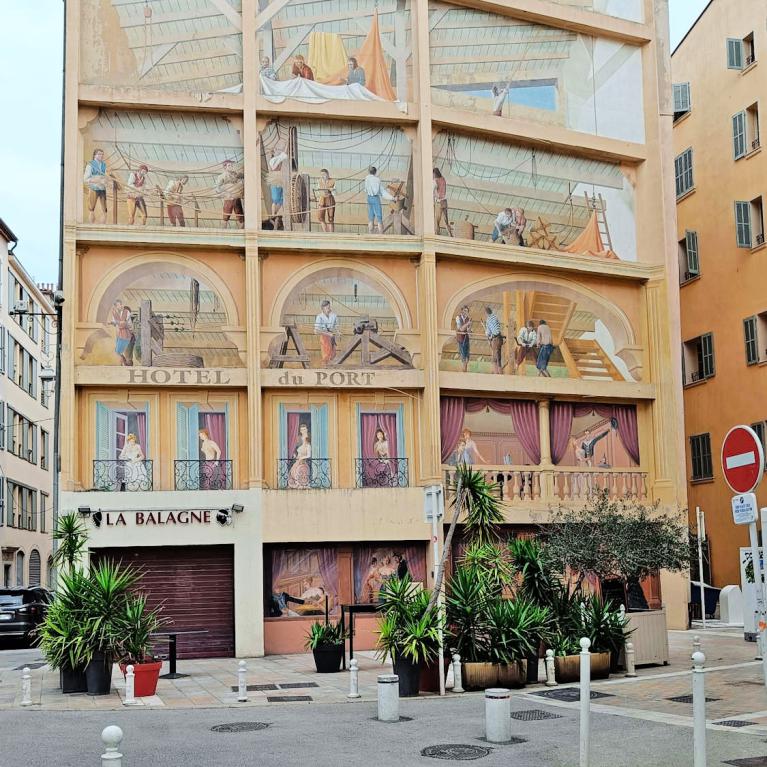 Fresque « Hôtel du Port